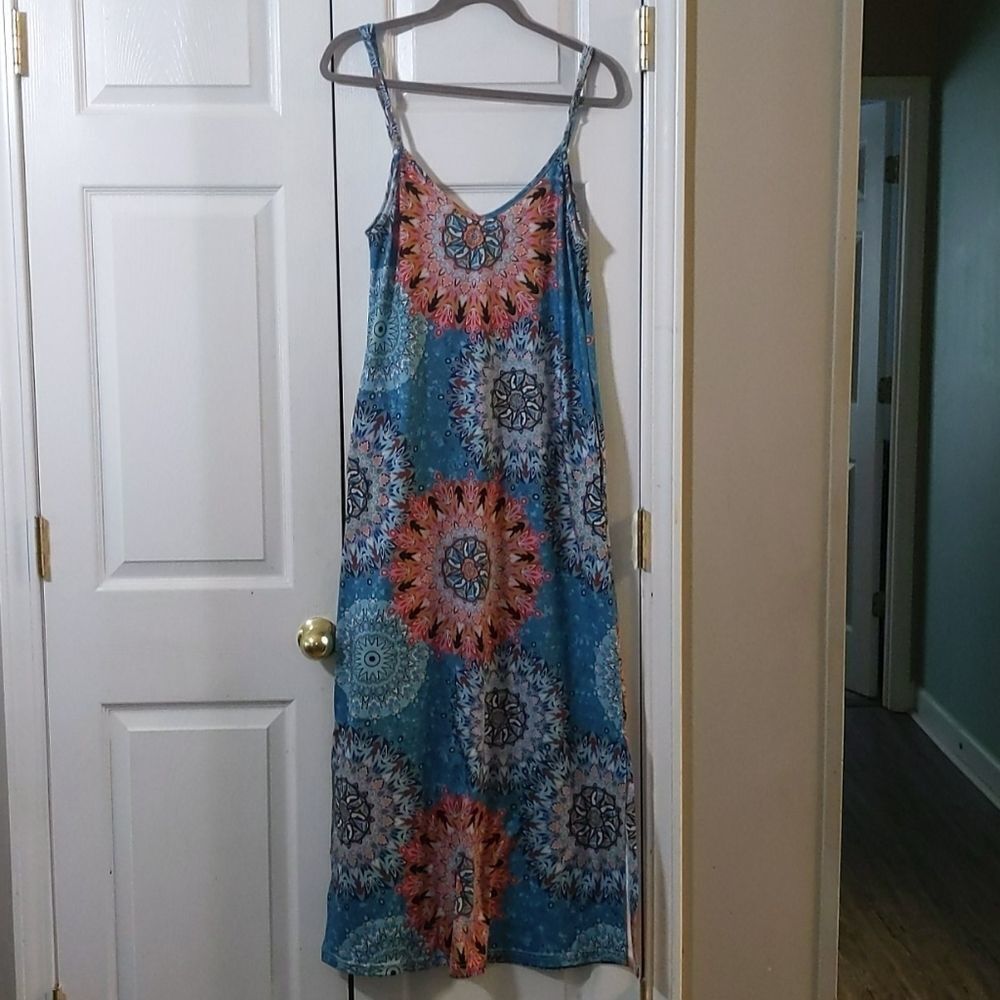 Liyohon maxi printed dress
SZ S
NWOT